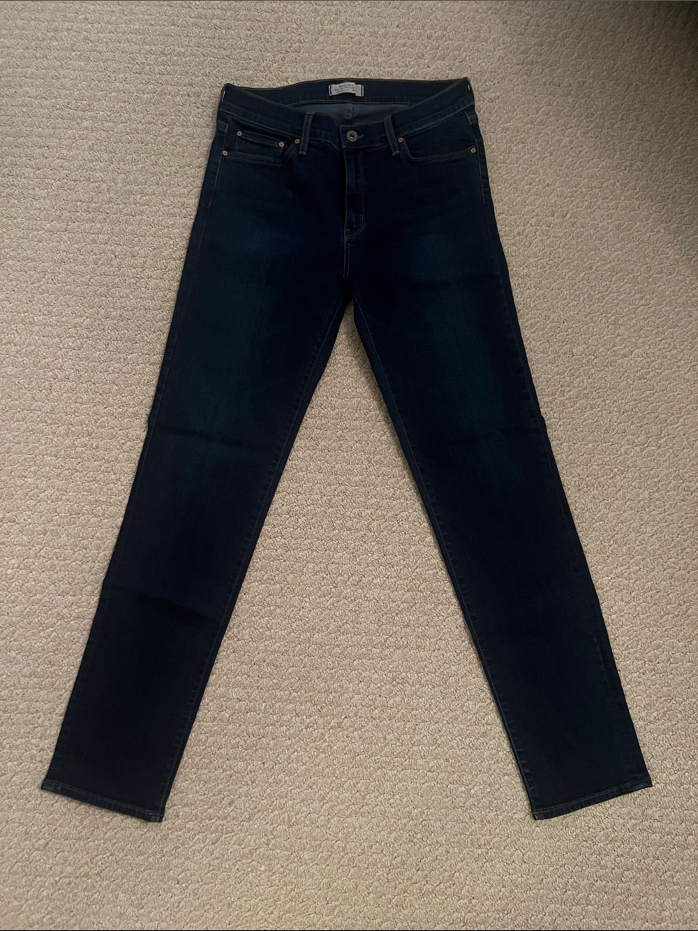 Women's Dark Indigo Jeans - Stretch Slim Fit